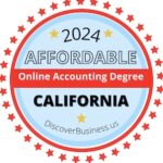 online Accounting Degrees in California award badge