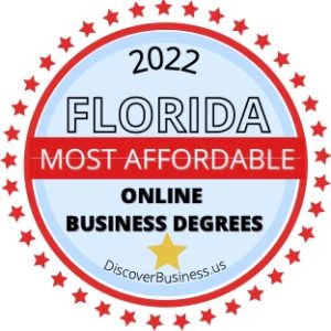 online business degrees in Florida badge